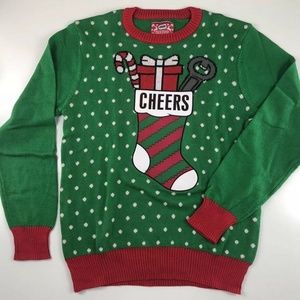 Ugly Christmas Hybrid Cheers Sweater SB